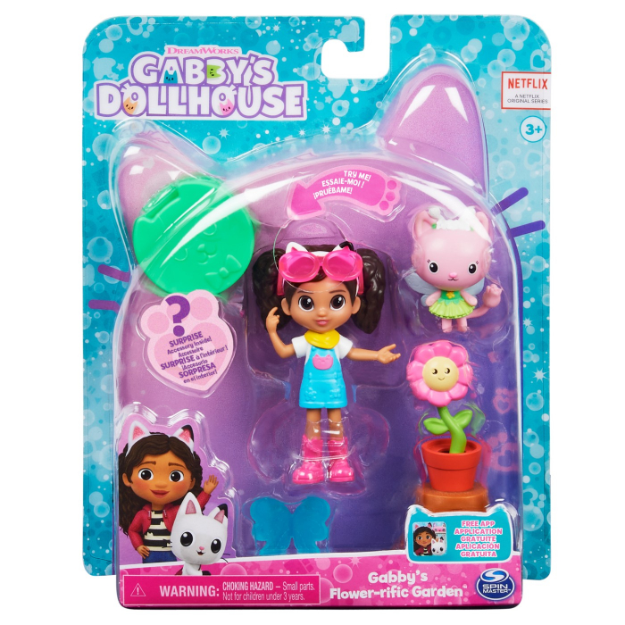 Set Gabby's Dollhouse Papusa 9.7cm cu Pisicuta Gradina