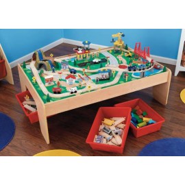 Trenulete cu cascada și masă joacă KidKraft - imagine 3