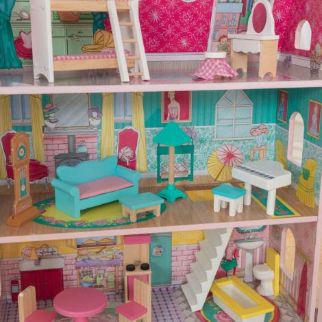 Casuta din lemn pentru papusi Kidkraft Abbey Manor - imagine 4