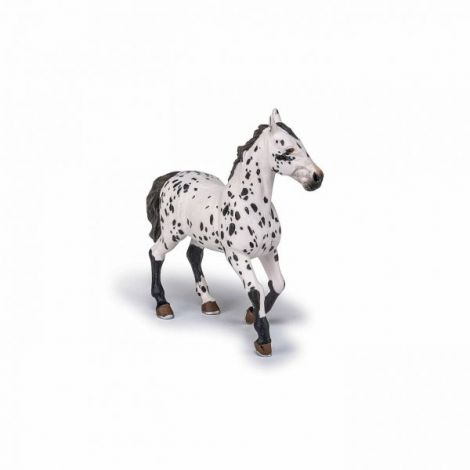 Papo Iapa Appaloosa Neagra Figurina Realista - imagine 5