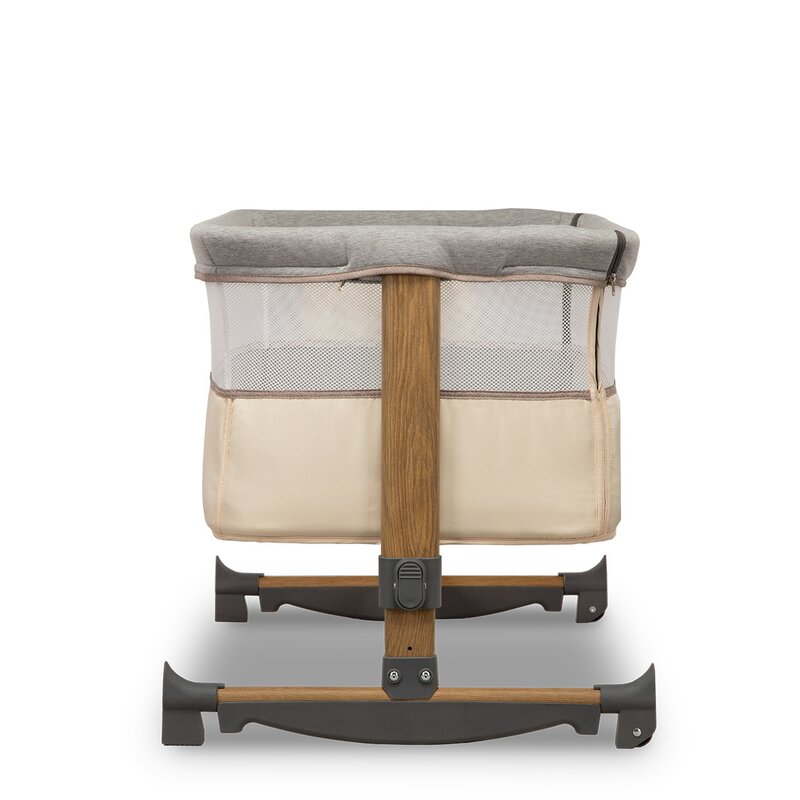 Patut Co-Sleeper Balansare Lionelo Leonie Beige - imagine 6