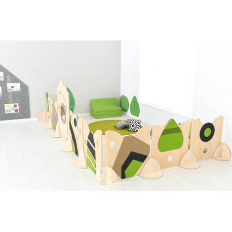 Set Paravane Flora Moje Bambino - Separare Spațiu Grădiniță - imagine 5