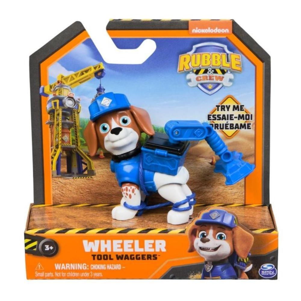 Figurina Rubble&Crew Wheeler 5 cm cu Accesoriu