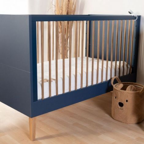 Patut Childhome Bold Blue Convertibil 70x140cm - imagine 7
