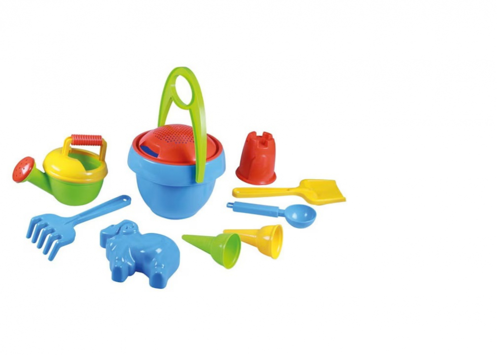 Set 10 jucării nisip Lena | Joc creativ - imagine 4