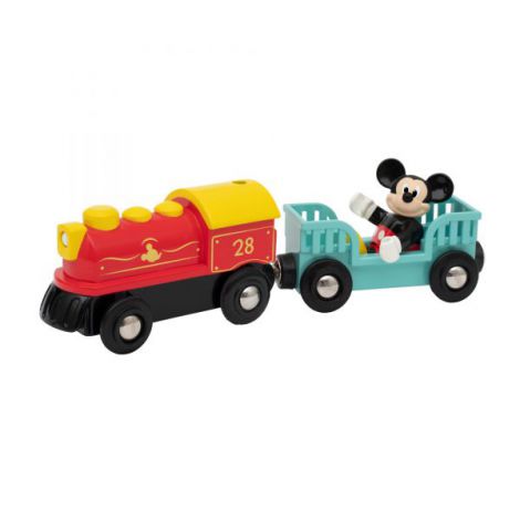 Tren Mickey Mouse pe Baterii Brio 32265 - imagine 3
