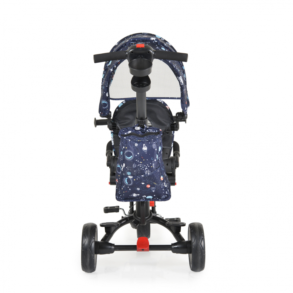 Tricicleta Byox Pluto Blue Pliabilă cu Scaun Rotiv - imagine 9