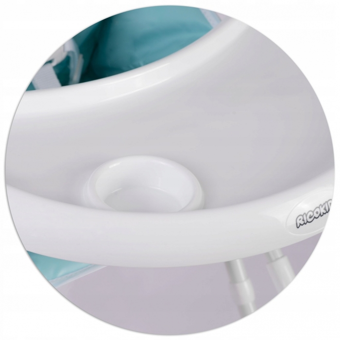 Scaun de masă Ricokids Fando Albastru, Confortabil