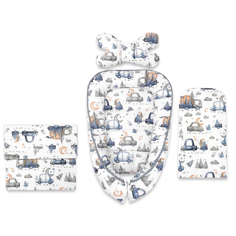 Set 4 în 1 Cosulet MimiNu | Comfort Siguranță