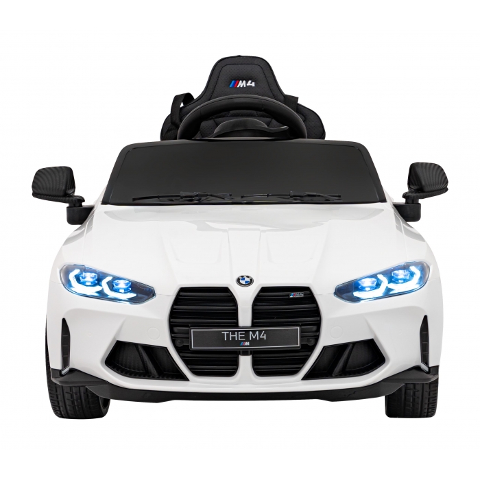 Masinuta Electrica BMW M4 Alb 70W cu Telecomanda - imagine 6
