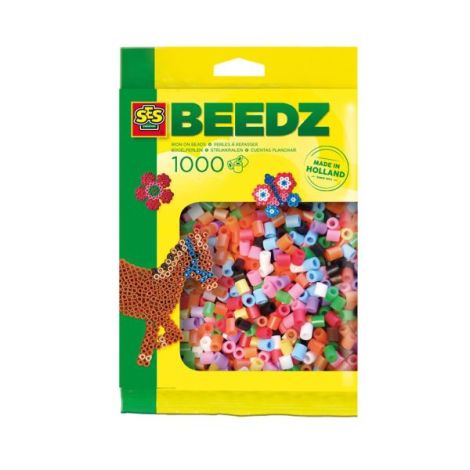 Beedz 1000 buc. Culori Mixte - Ses Creative