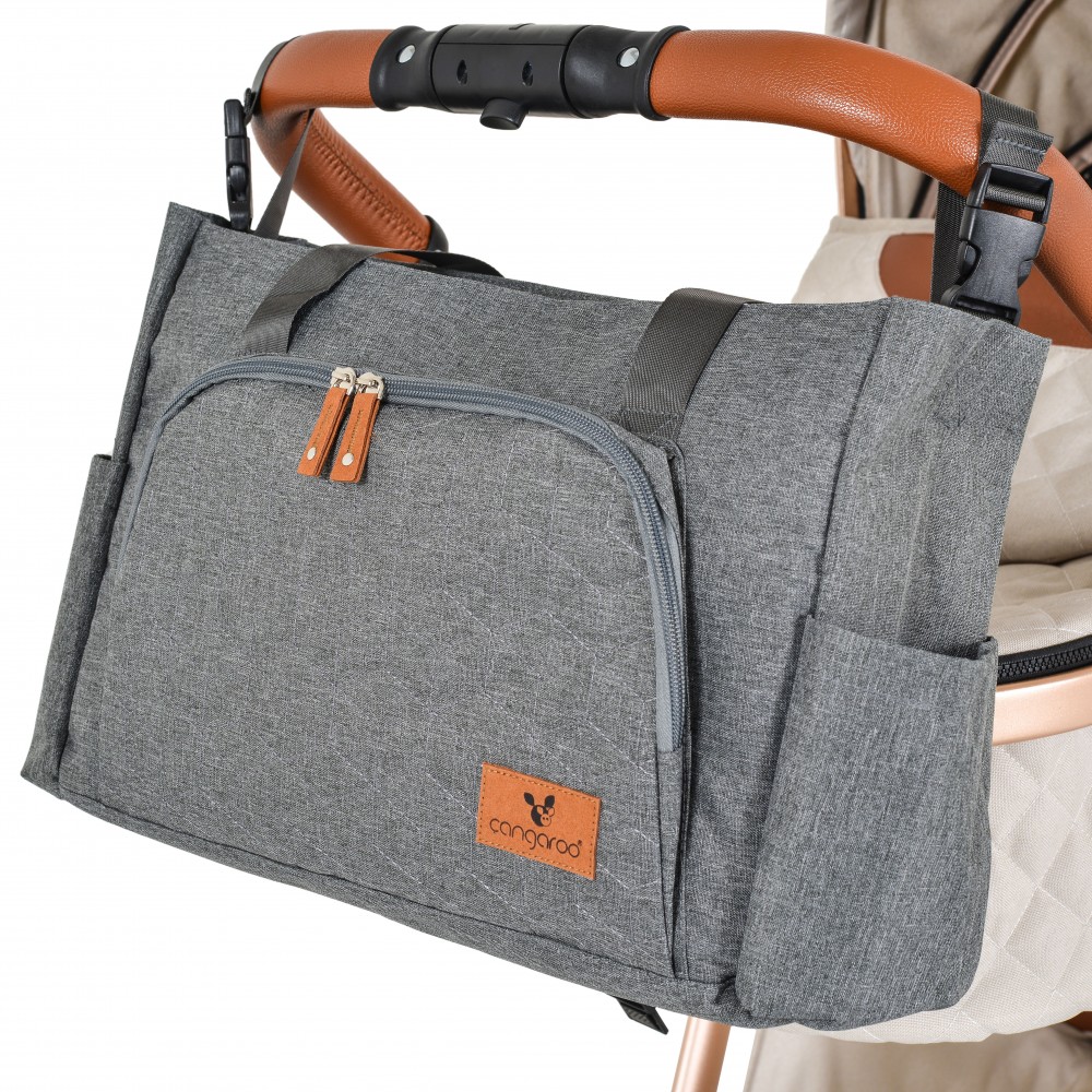 Geanta Cangaroo Keily Grey Multifuncțională - imagine 2