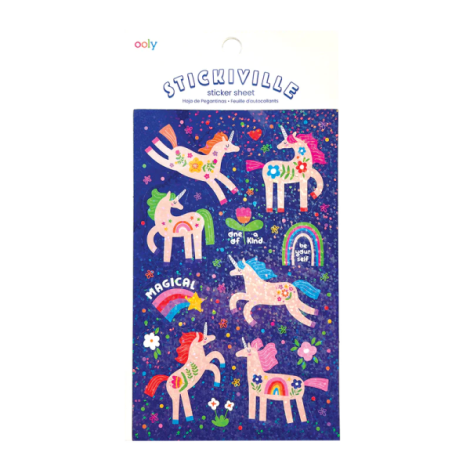 Ooly Abtibilduri Unicorns Holografice