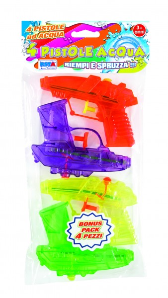 Set 4 Pistoale cu Apa RS Toys | Jucarii Exterior