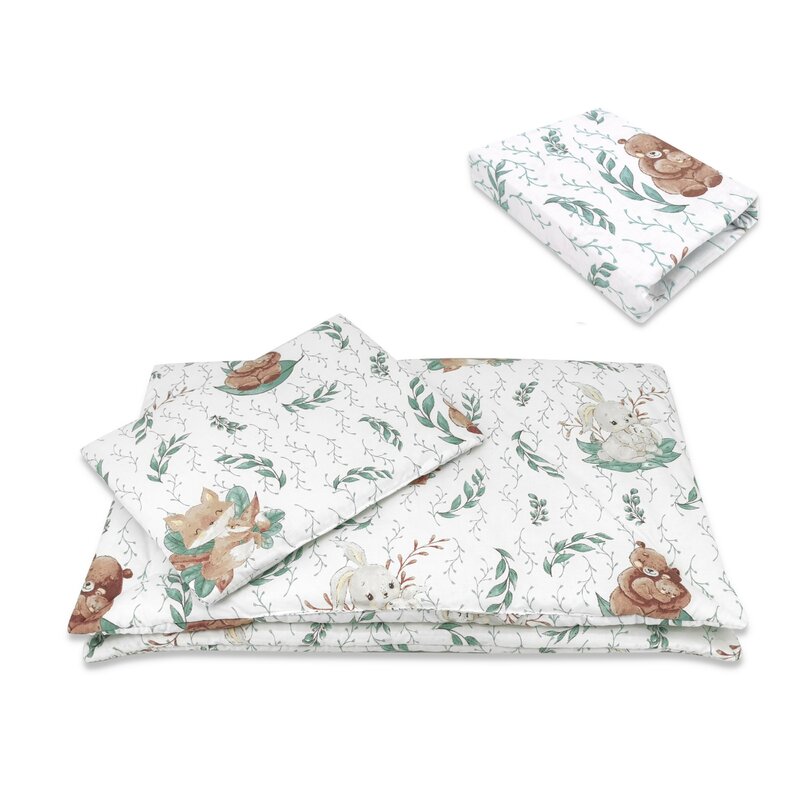 Lenjerie Patut MimiNu 5 Piese Lulu Natural - imagine 2