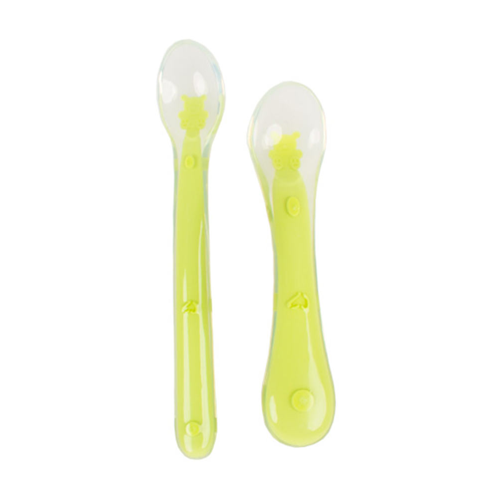 Set 2 lingurițe flexibile KidsCare, silicon