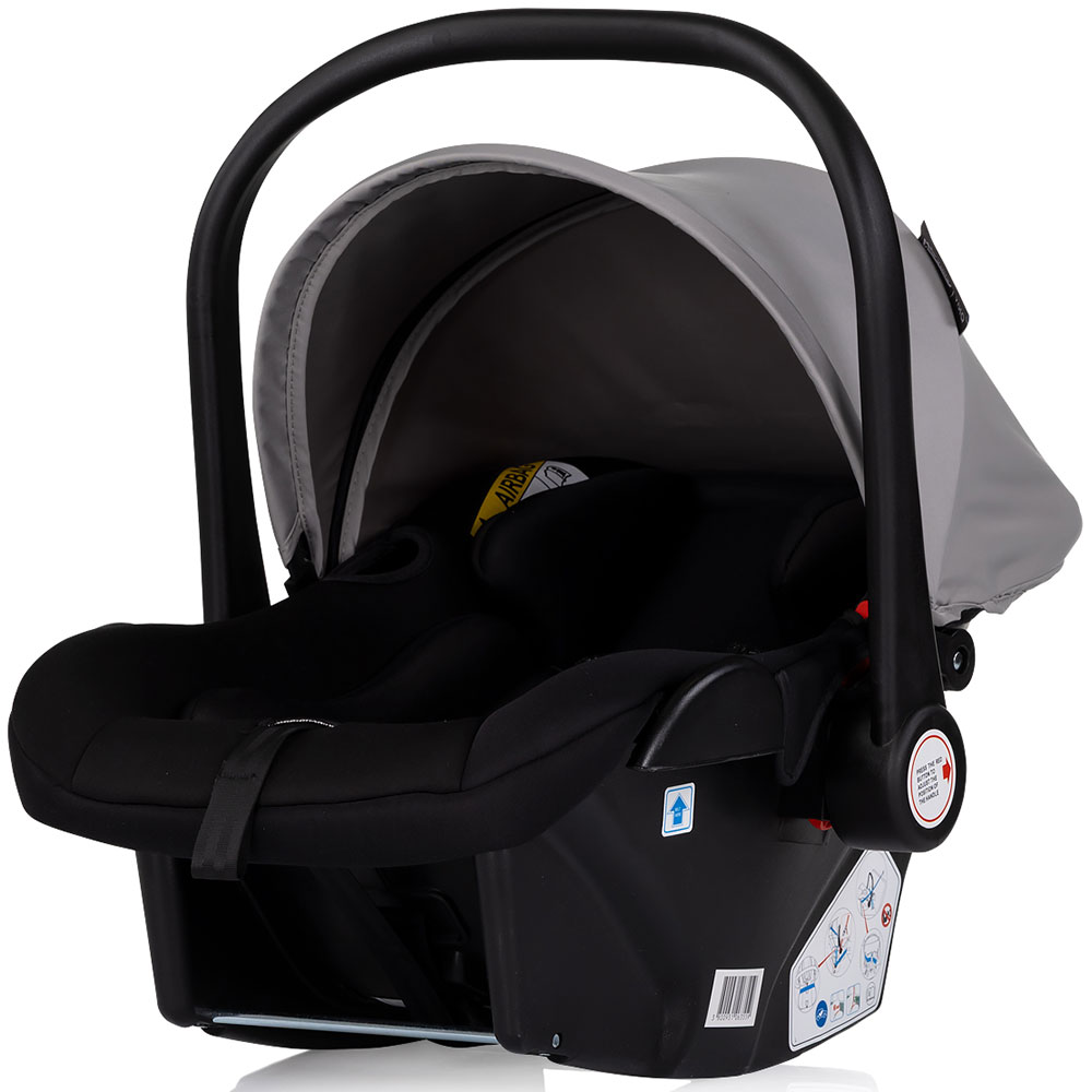Carucior 3 in 1 Chipolino Vista Cloud Grey - imagine 4