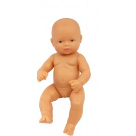 Păpușă Miniland Europeană Fata 32 cm Anatomică - imagine 2