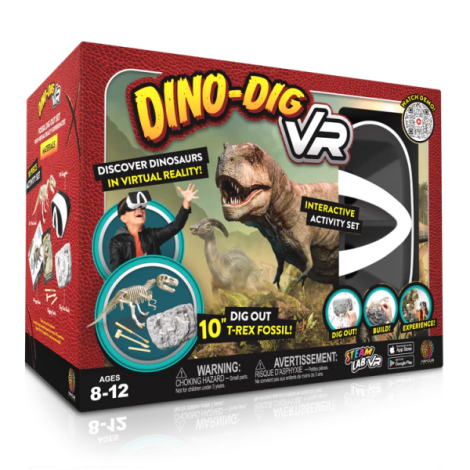 Kit VR Dinozauri STEM | Abacus Brands