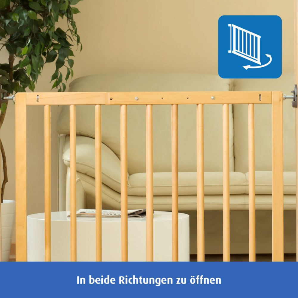 Poarta Siguranta Reer Wood | Reglabila 65-106cm - imagine 4