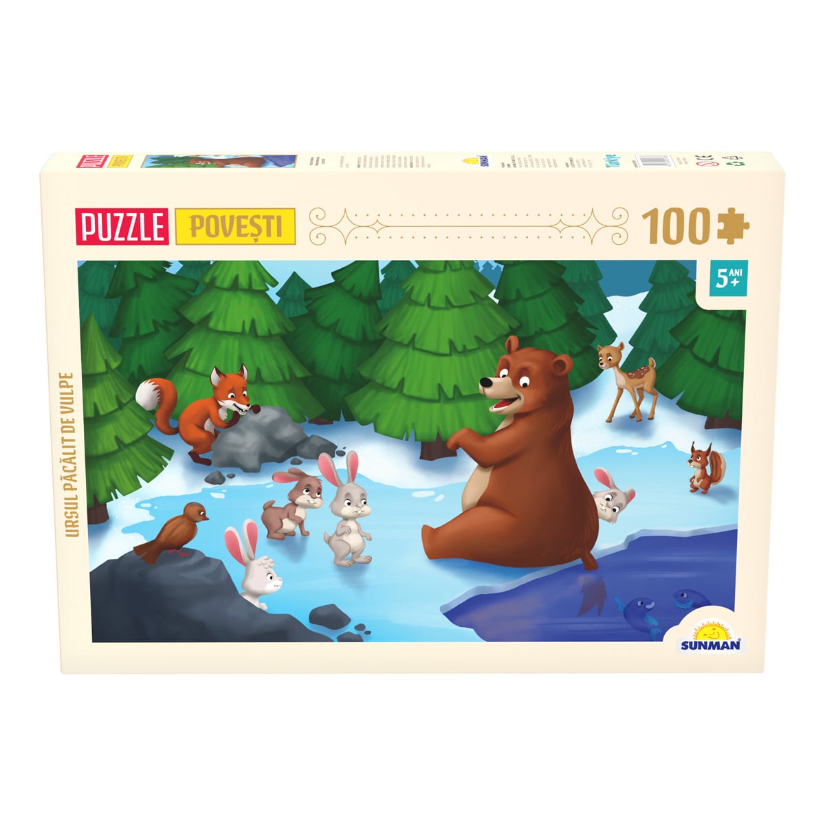 Puzzle Noriel Ursul Pacalit 100 piese