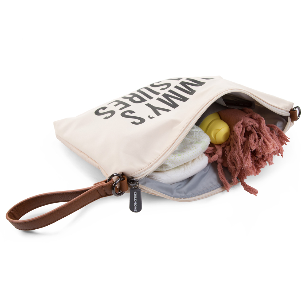Childhome Mommy Clutch Alb | Geantă Practică 33x23 cm - imagine 2