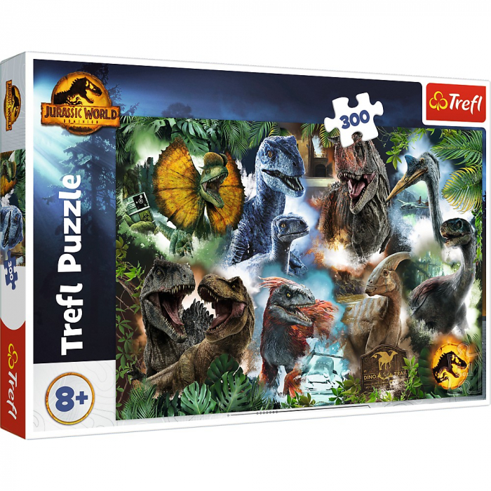 Puzzle Trefl 300p Jurassic World - Joc Educativ