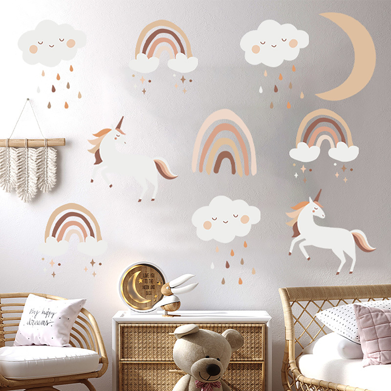Sticker Unicorni Sipo 54x86 cm - Decorațiune Copii - imagine 2