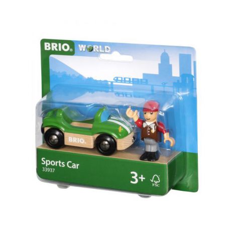 Mașină Sportivă Brio 33937 cu Șofer - Trenulete Lemn