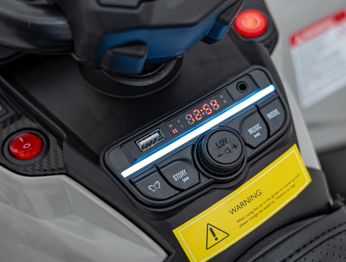 ATV Electric Can-Am 12V 2 Locuri cu Telecomandă - imagine 9