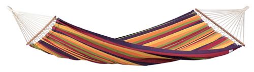 Hamac Amazonas Brasilia Tropical cu Bară, 140 cm