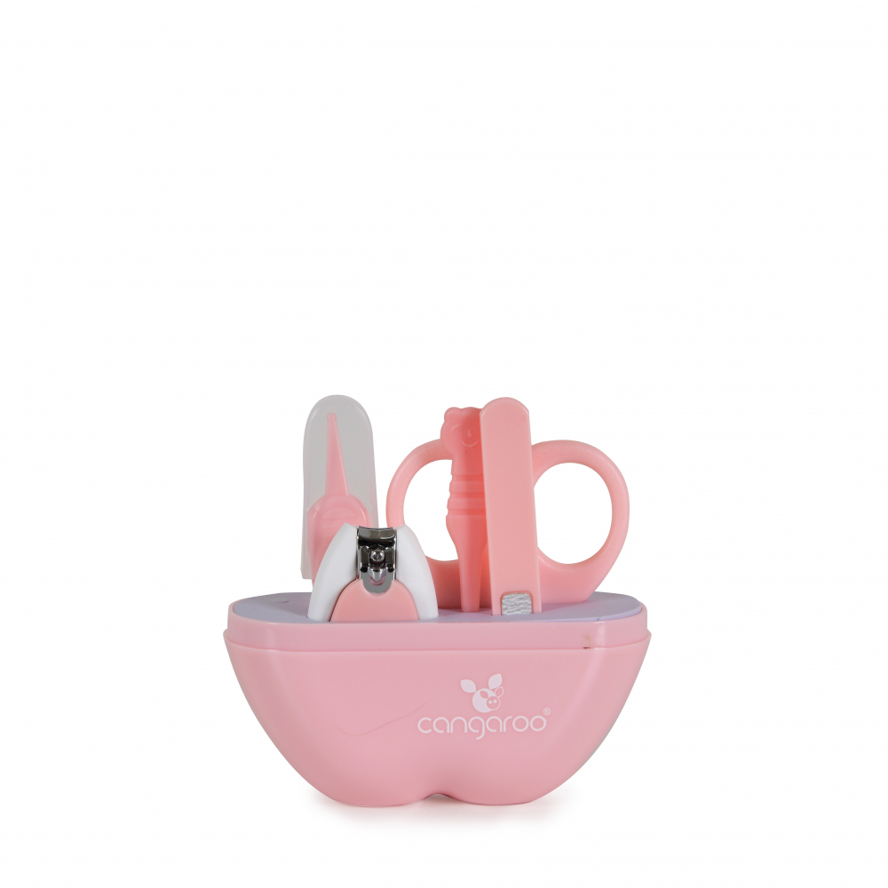 Set Manichiura Bebelusi Cangaroo Apple Pink - imagine 2