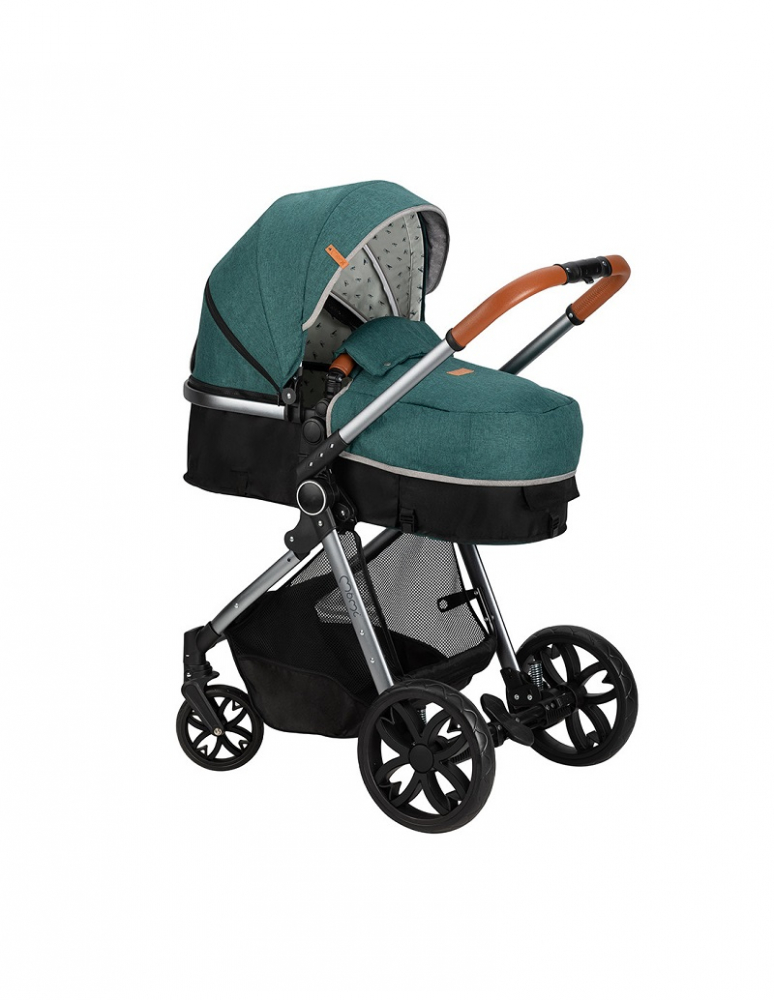 Carucior 2 in 1 Momi Limuru Green, Landou inclus