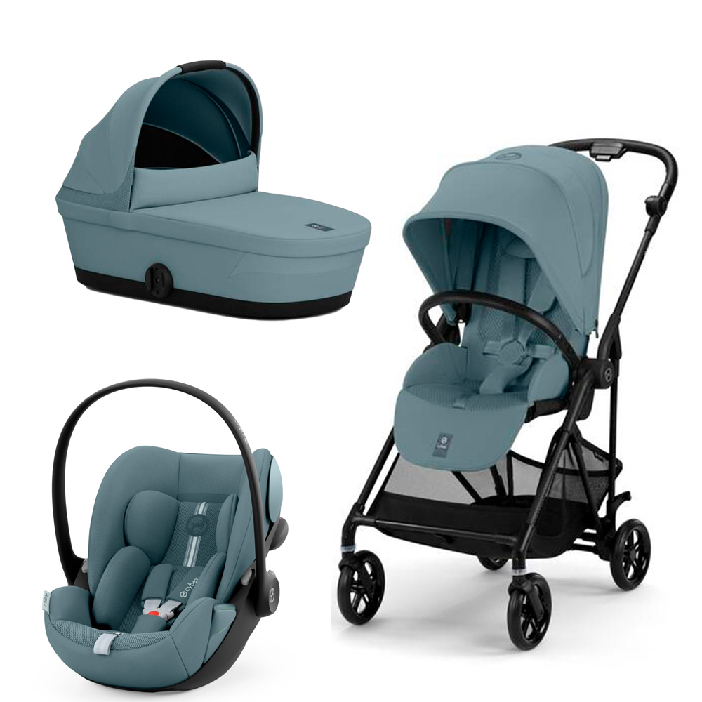 Carucior Cybex Melio Carbon 3in1 Stormy Blue