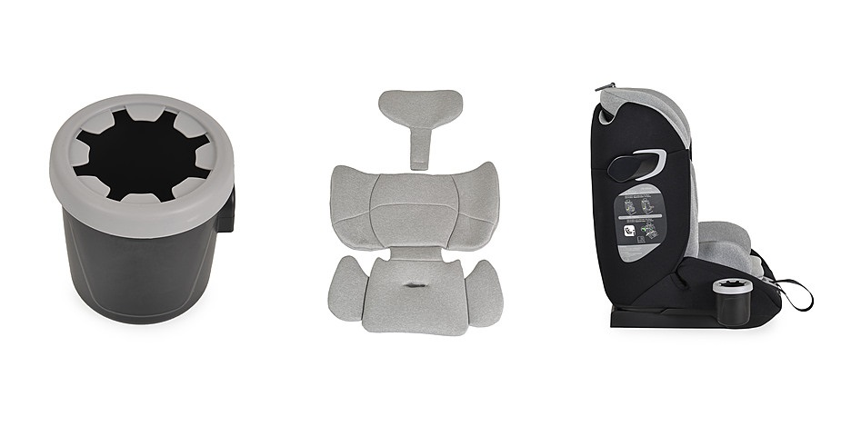 Scaun Cangaroo Falcon I-Size R129 Grey - imagine 6