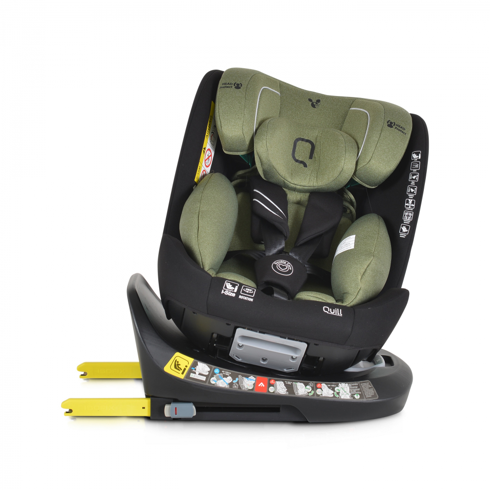 Scaun Auto Cangaroo Quill I-Size 360° Rotativ - imagine 8