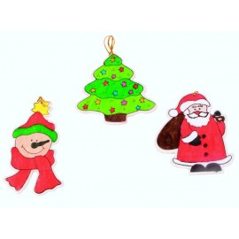 Set 3 Pandantive Beleduc de Decorat Craciun
