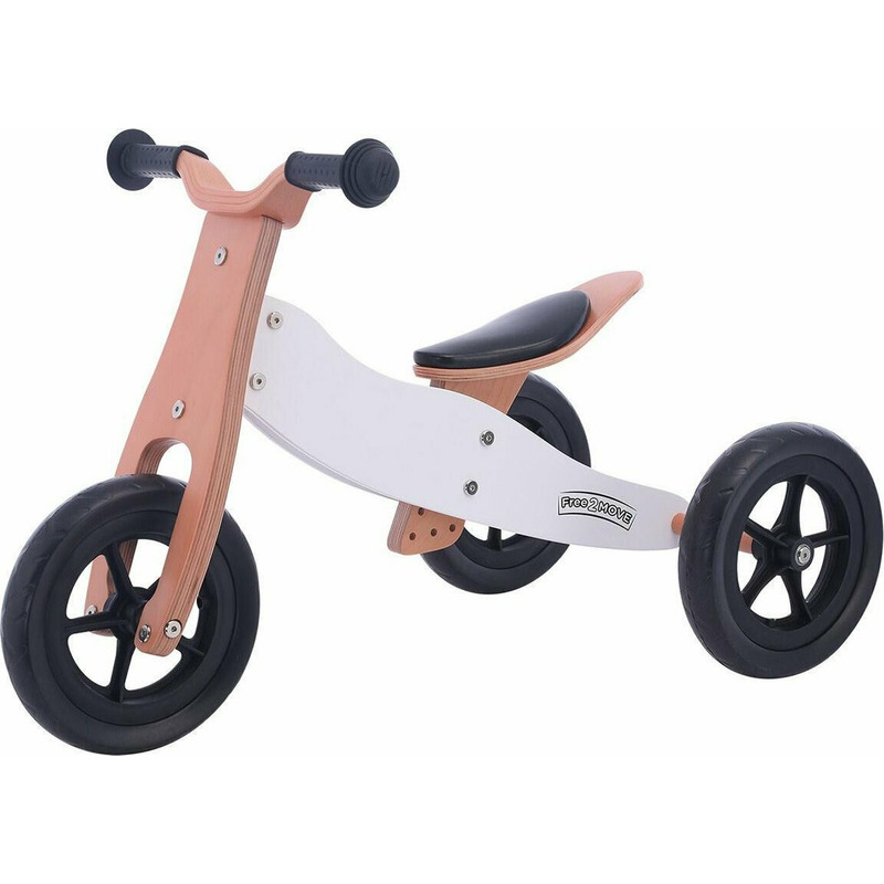 Bicicleta echilibru Free2Move 2in1 Lemn