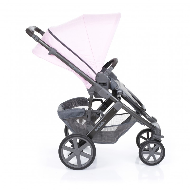 ABC Design Salsa 4 Rose: Cărucior 2 în 1 Sportiv și Funcțional - imagine 4