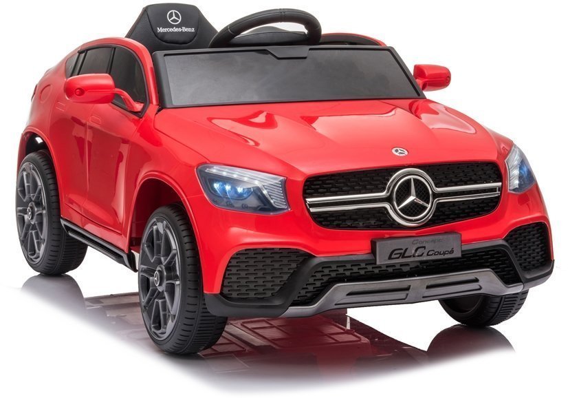 Mașinuță Mercedes-Benz GLC Coupe Roșie Electrică
