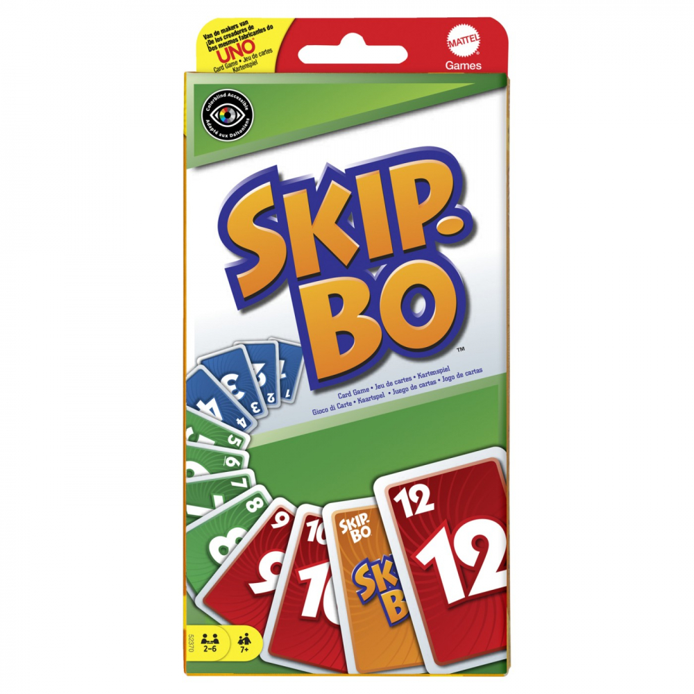 Skip-Bo Mattel - Joc de strategie și familie