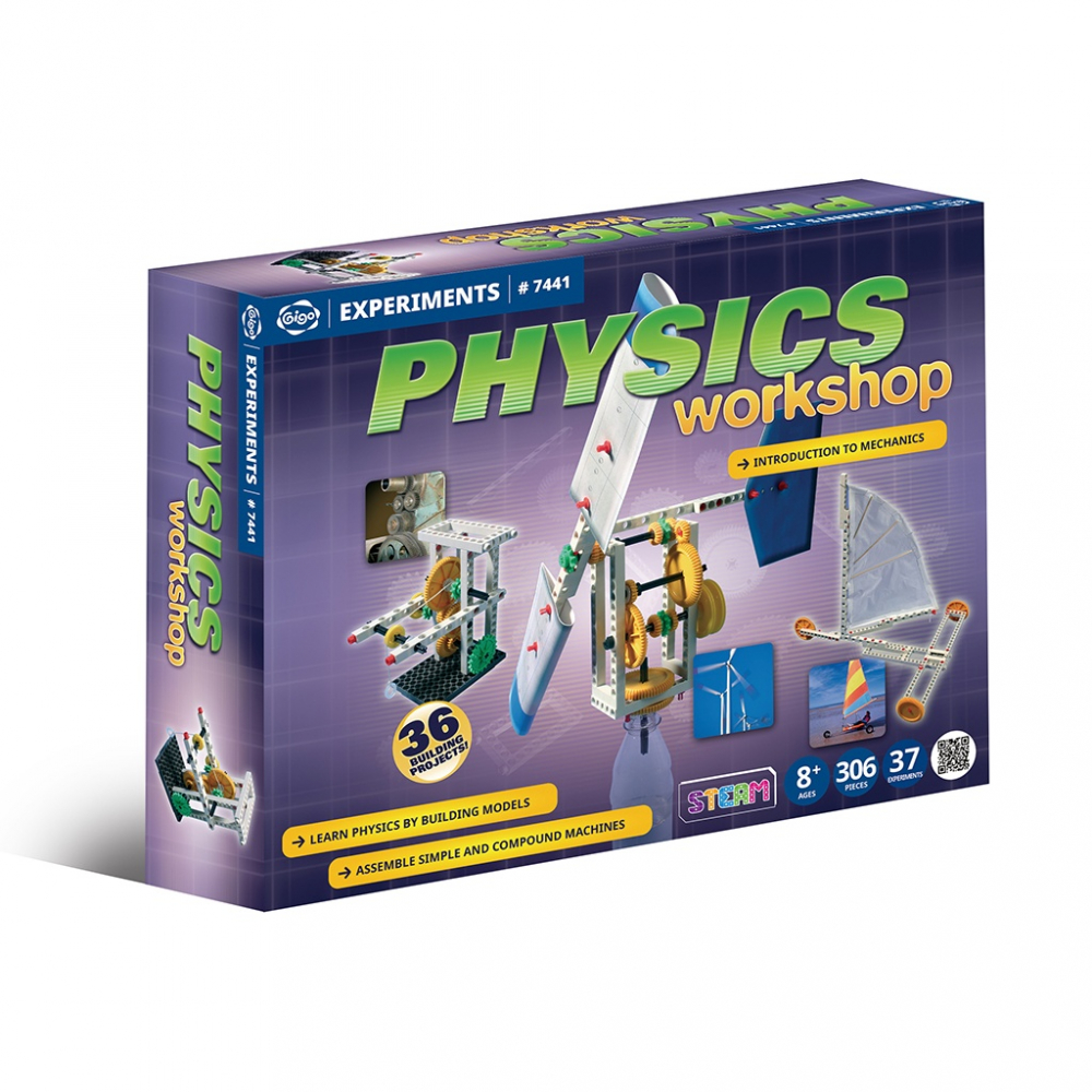 Kit STEM Fizică Aplicată Gigo Toys - Constructor Educațional