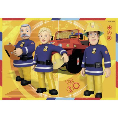 Puzzle Pompier Sam Ravensburger | Educativ 4+ - imagine 2