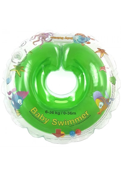 Colac gat Babyswimmer Verde 6-36 luni
