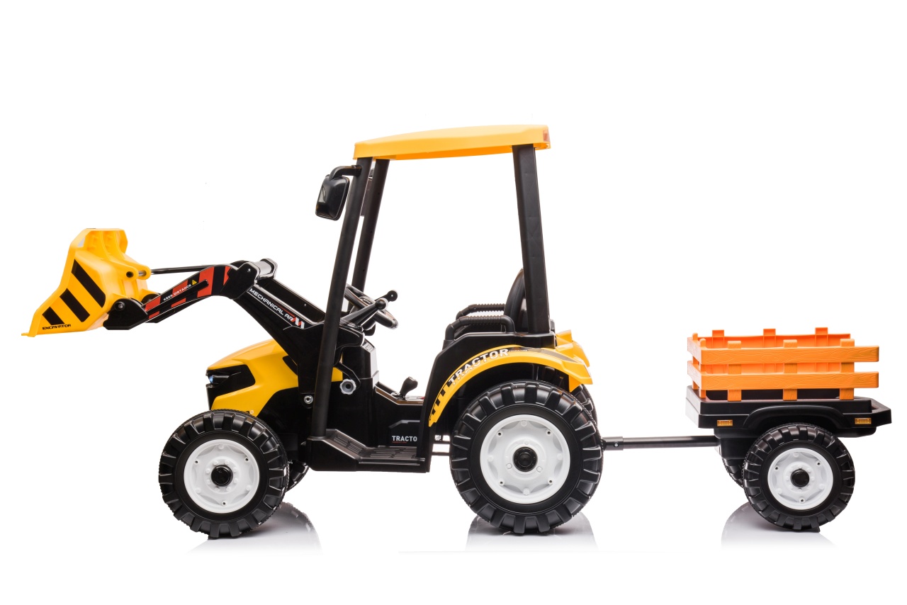 Tractor Electric 24V cu Remorcă Autokids - imagine 3