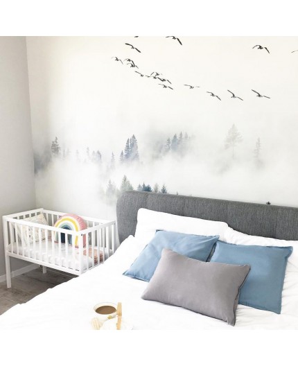 Patut Co-Sleeping Woodies, Alb, cu Saltea Inclusa - imagine 7