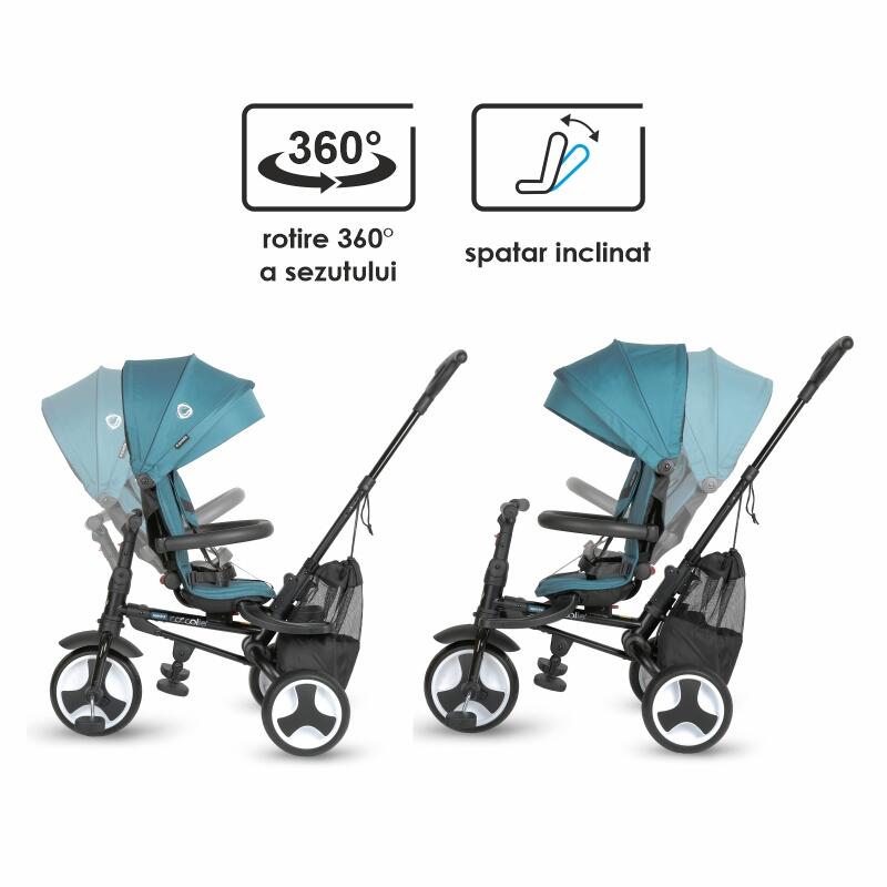 Tricicleta Coccolle Spectra Plus Premium - Ultrapliabilă