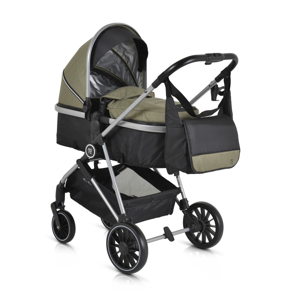 Carucior 2in1 Moni Kali Olive, pana la 22kg - imagine 6