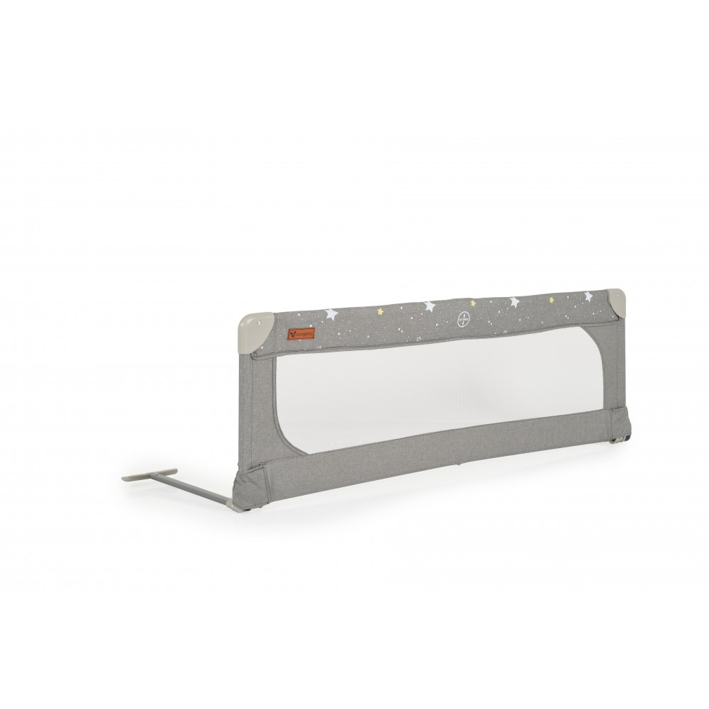 Bariera Protectie Pat Cangaroo Safe 130 cm, Grey - imagine 3