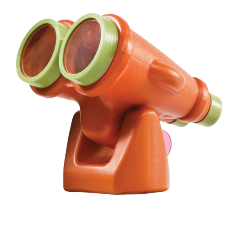 Binoclu KBT Orange Lime Green pentru Spații de Joacă